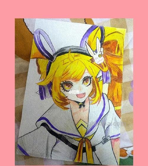 用彩铅画安琪拉怎么画的 王者荣耀彩铅怎么上色？