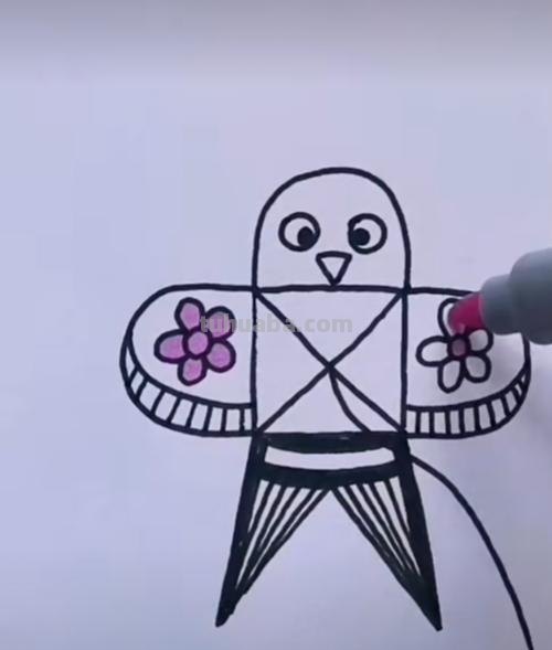 燕子风筝怎么画简笔画 在风筝上画画简单?