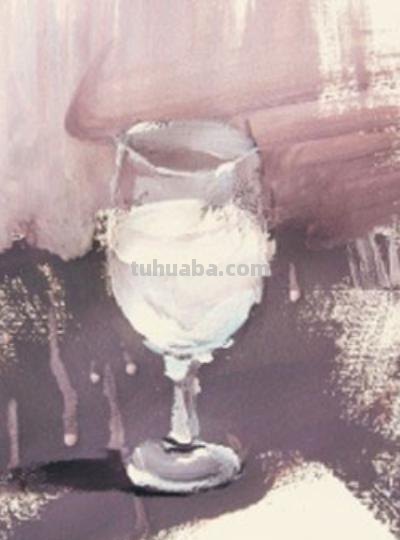 彩铅画 玻璃杯怎么画 色彩静物单体训练——玻璃杯的画法？