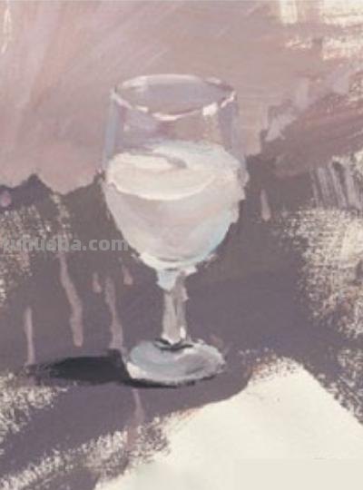 彩铅画 玻璃杯怎么画 色彩静物单体训练——玻璃杯的画法？