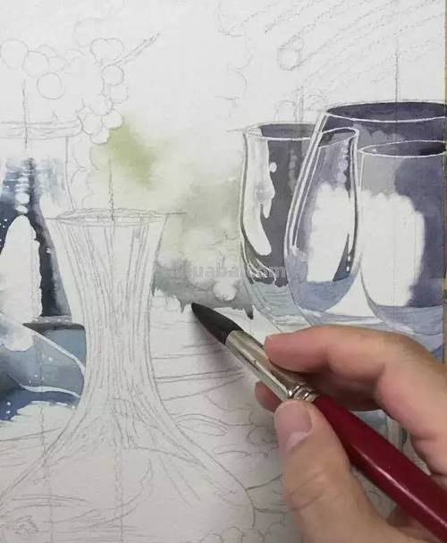 过瘾:见过的最最详细的水彩画教学步骤