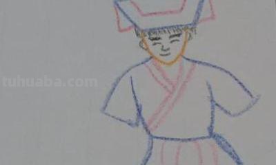 拳头怎么画简笔画素描 如何画壮族三月三简笔画？