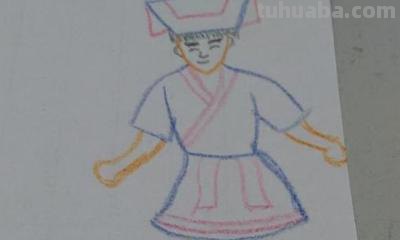 拳头怎么画简笔画素描 如何画壮族三月三简笔画？