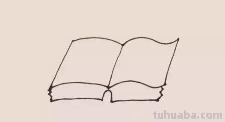 读书卡上的书怎么画简单 书怎样画，图片简单的？