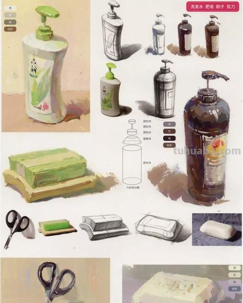 生活用品色彩与生活用品色彩画:用色彩为生活添彩