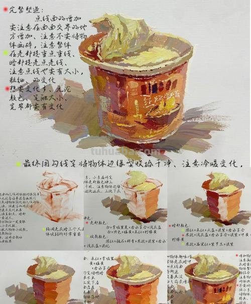 色彩静物方便面：美食与艺术的完美结合 