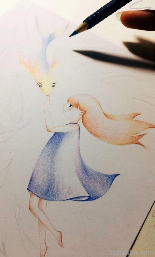 怎么画彩铅画简单小清新 怎样画彩铅画?