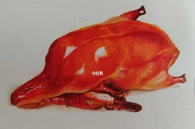 烤鸭色彩及烤鸭色彩怎么画