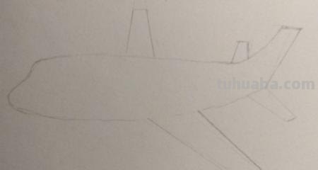飞机的创意彩铅画怎么画 一年级铅笔简单画 飞机？