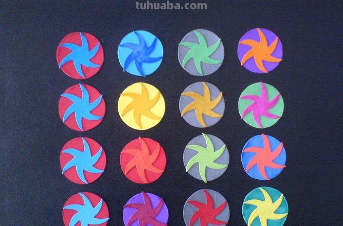 探究色彩幻觉及色彩幻觉图