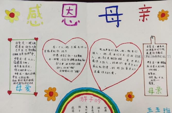 母亲节的手抄报怎么画眼线 母亲节手抄报怎么画?