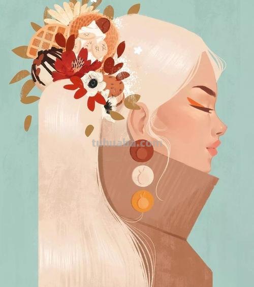 从色彩性冷淡到性冷淡调色,如何打造冷艳风格的插画作品?