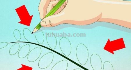树叶画技巧速写 如何画树叶？