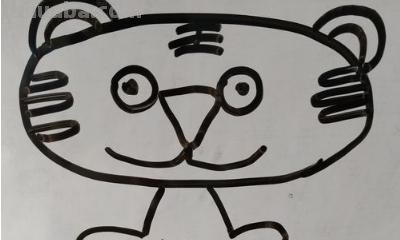 狮子老虎怎么画简笔画 自学画虎最简单的方法？