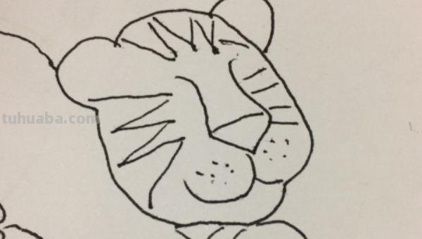 狮子老虎怎么画简笔画 自学画虎最简单的方法？