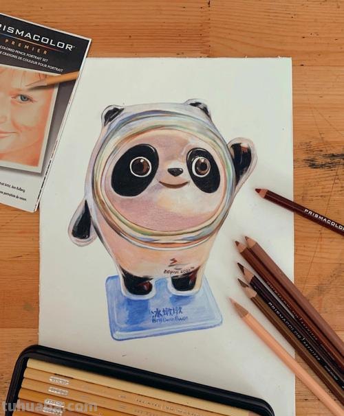 用彩铅画冰镇墩怎么画 一步一步教彩铅画？