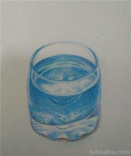 用彩铅画冰镇墩怎么画 一步一步教彩铅画？