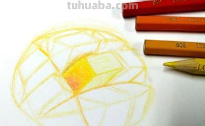 用彩铅画冰镇墩怎么画 一步一步教彩铅画？