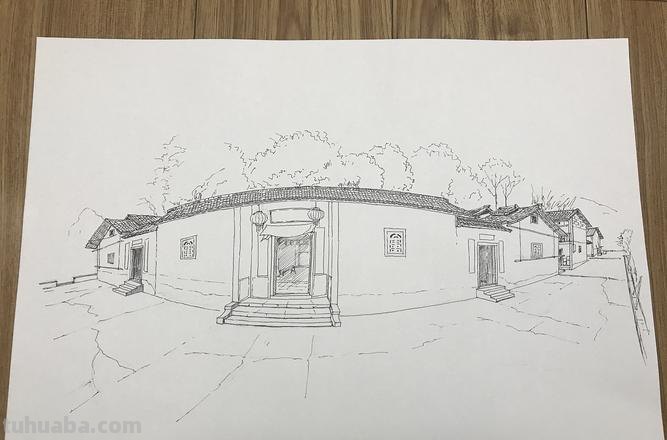 画中的客家建筑,原来可以这么好看
