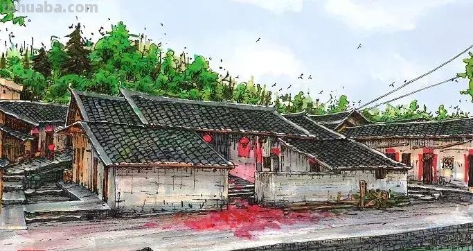 画中的客家建筑，原来可以这么好看