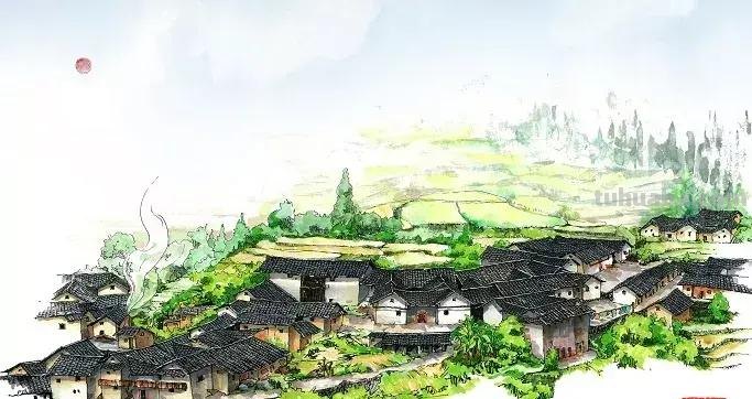画中的客家建筑，原来可以这么好看