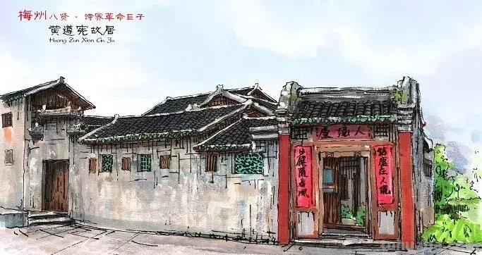 画中的客家建筑，原来可以这么好看