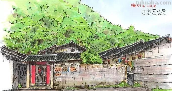 画中的客家建筑，原来可以这么好看