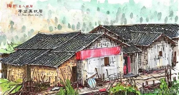 画中的客家建筑，原来可以这么好看