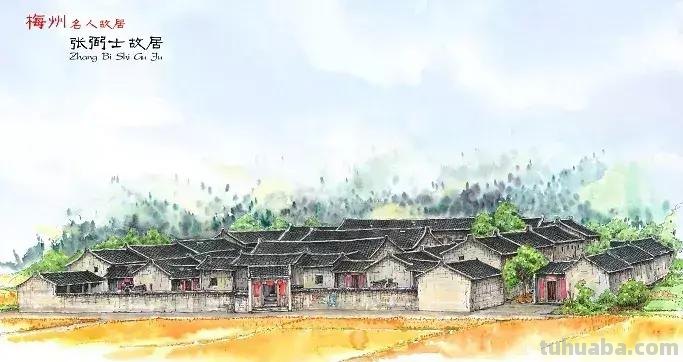 画中的客家建筑，原来可以这么好看