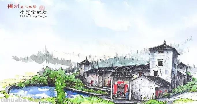 画中的客家建筑，原来可以这么好看