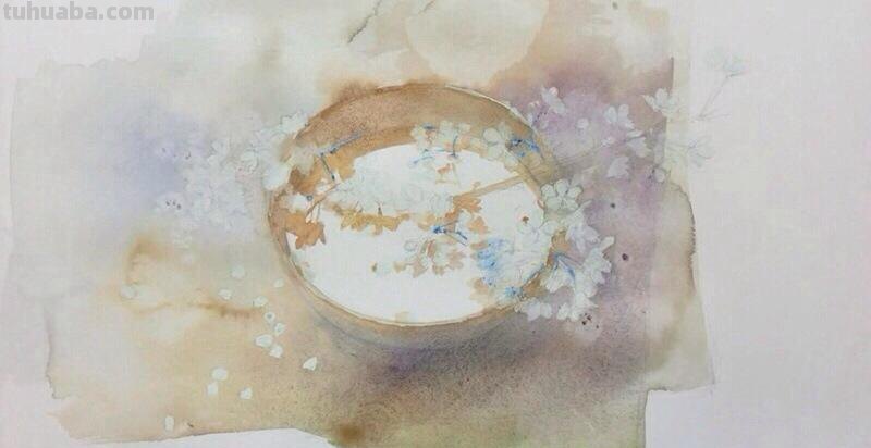 水彩画经典教学：步骤示范