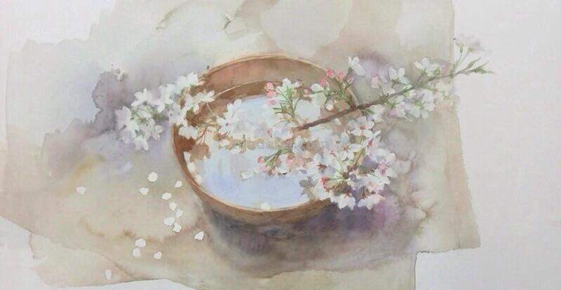 水彩画经典教学：步骤示范