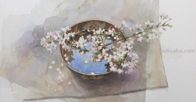 水彩画经典教学：步骤示范