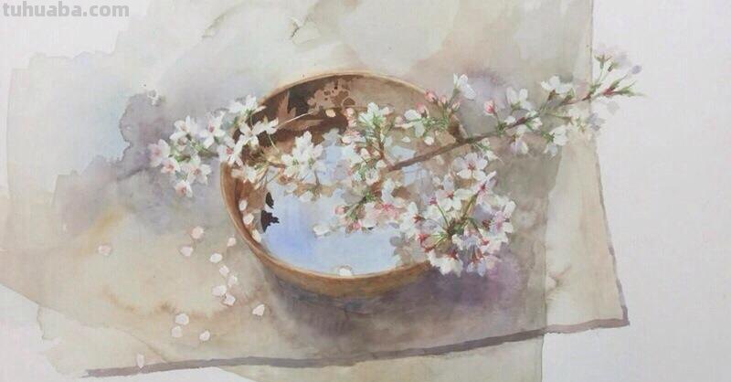 水彩画经典教学：步骤示范