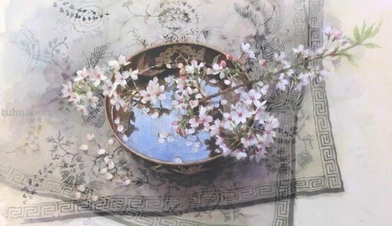 水彩画经典教学：步骤示范