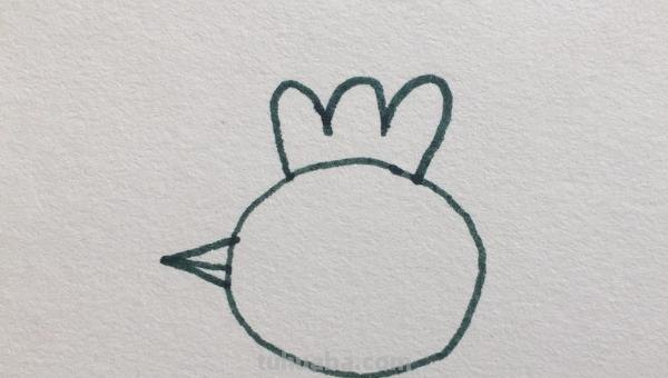 小鸡的简笔画怎么画 简笔小鸡怎么画？