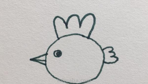 小鸡的简笔画怎么画 简笔小鸡怎么画？