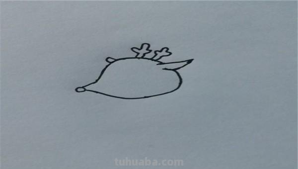 鹿怎么画的简笔画 如何画一个简单的可爱的小梅花鹿？