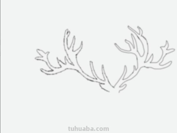 鹿怎么画的简笔画 如何画一个简单的可爱的小梅花鹿？