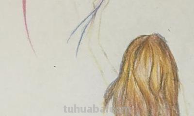 彩铅画2个女孩怎么画 如何用彩铅画卡通人物？