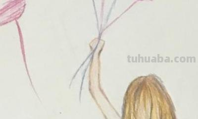 彩铅画2个女孩怎么画 如何用彩铅画卡通人物？