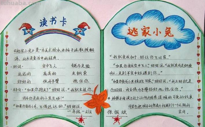 后汉书的读书卡怎么写 怎么写读书卡的内容?