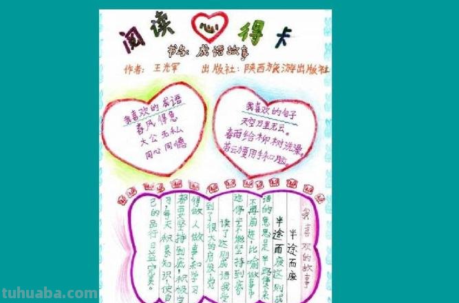 后汉书的读书卡怎么写 怎么写读书卡的内容?