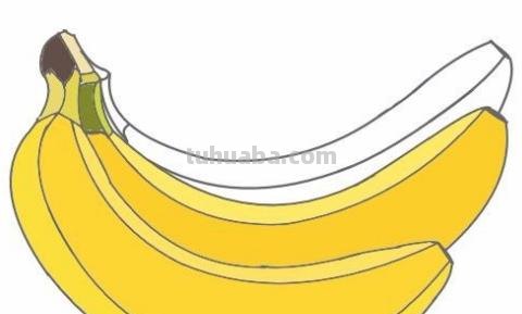 彩铅画香蕉自学教程怎么画 一年级简单画香蕉？