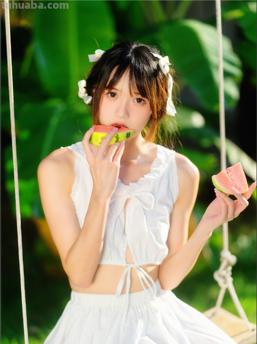 兔子Zzz不吃胡萝卜cosplay美照集，炎炎夏日的清凉担当