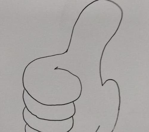 大拇指怎么画简笔画 大拇指怎么画?