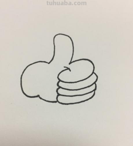 大拇指怎么画简笔画 大拇指怎么画？