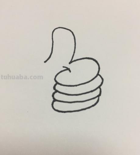 大拇指怎么画简笔画 大拇指怎么画？