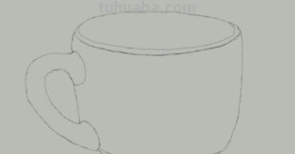 速写茶杯杯 怎样画茶杯？
