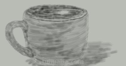 速写茶杯杯 怎样画茶杯？